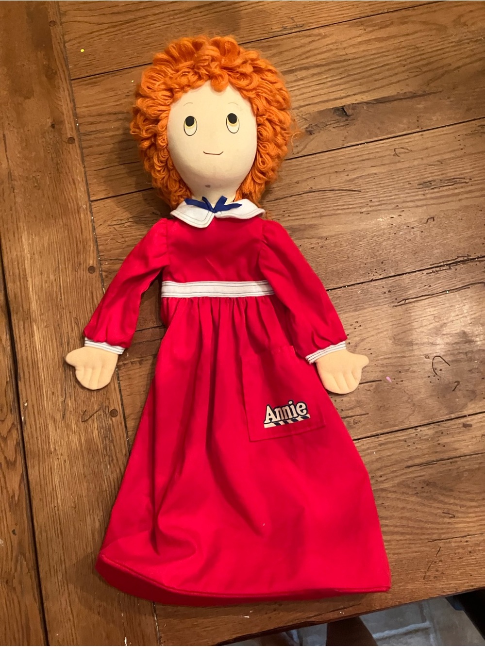 Vintage 1982 Annie cloth doll pajama bag